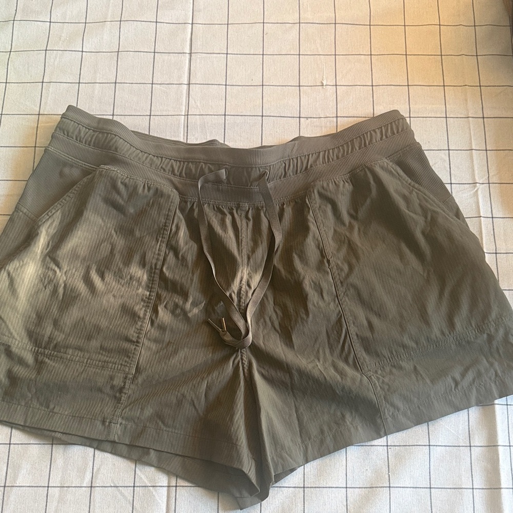 Lululemon Athletica Dark Olive Shorts